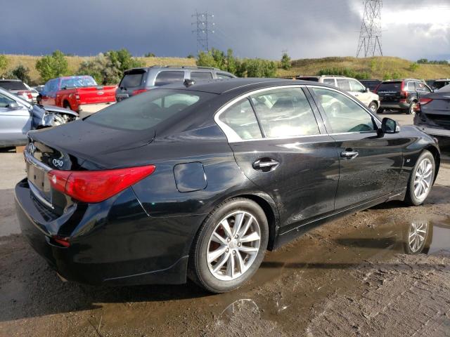 JN1BV7AR2EM694600 - 2014 INFINITI Q50 BASE BLACK photo 3