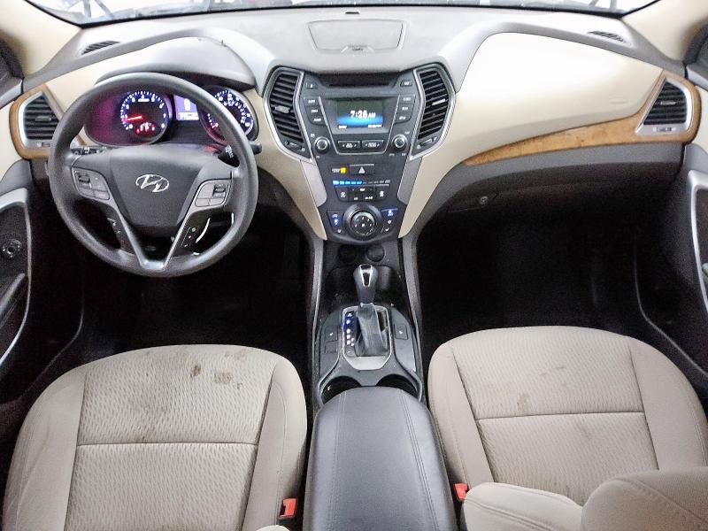 5XYZU3LB0GG364241 - 2016 HYUNDAI SANTA FE S GRAY photo 8