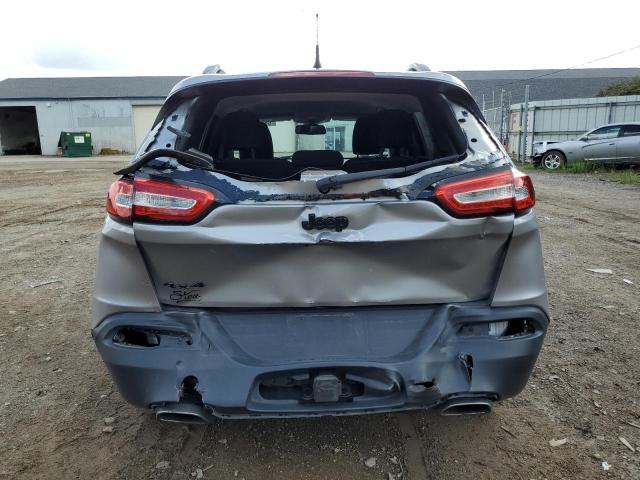 1C4PJMCS4GW132508 - 2016 JEEP CHEROKEE LATITUDE SILVER photo 6