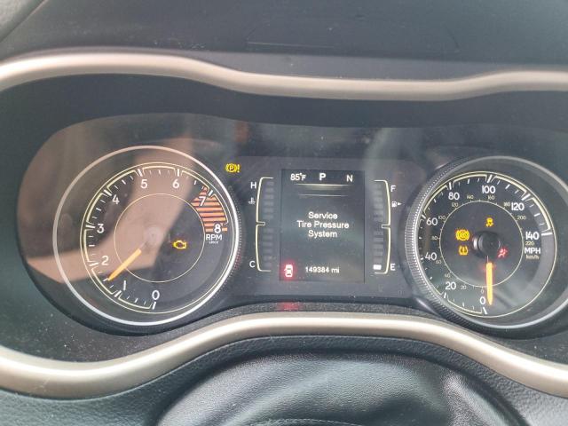 1C4PJMCS4GW132508 - 2016 JEEP CHEROKEE LATITUDE SILVER photo 9