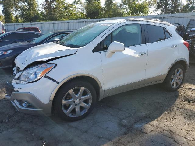 KL4CJGSB4DB108305 - 2013 BUICK ENCORE WHITE photo 1