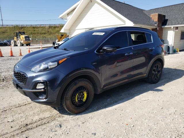 KNDP6CAC0L7709840 - 2020 KIA SPORTAGE S BLUE photo 1