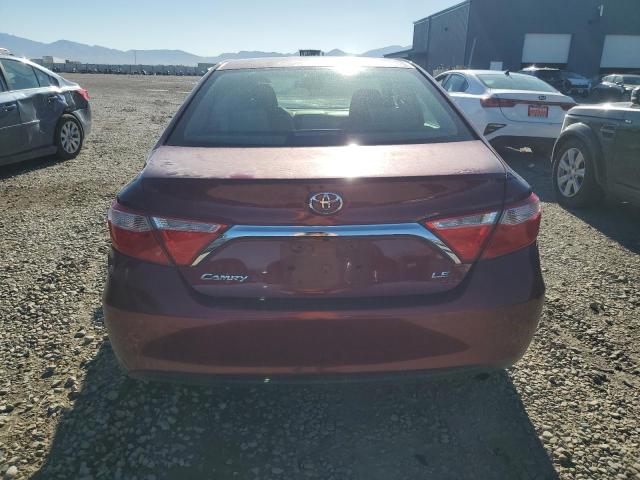 4T1BF1FK1GU533933 - 2016 TOYOTA CAMRY LE BURGUNDY photo 6