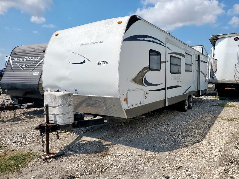 4YDT31220AB452462 - 2010 KEYSTONE OUTBACK WHITE photo 2