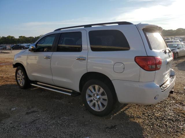 5TDYY5G15BS031090 - 2011 TOYOTA SEQUOIA PLATINUM WHITE photo 2