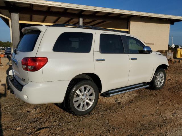 5TDYY5G15BS031090 - 2011 TOYOTA SEQUOIA PLATINUM WHITE photo 3