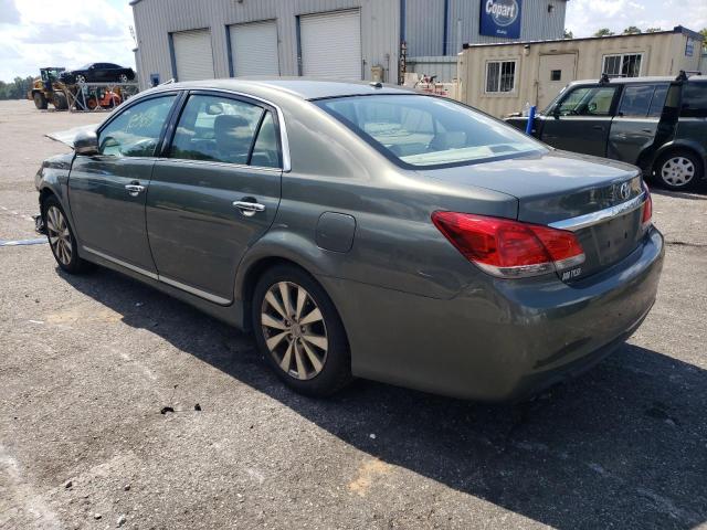 4T1BK3DB4BU374926 - 2011 TOYOTA AVALON BASE GREEN photo 2