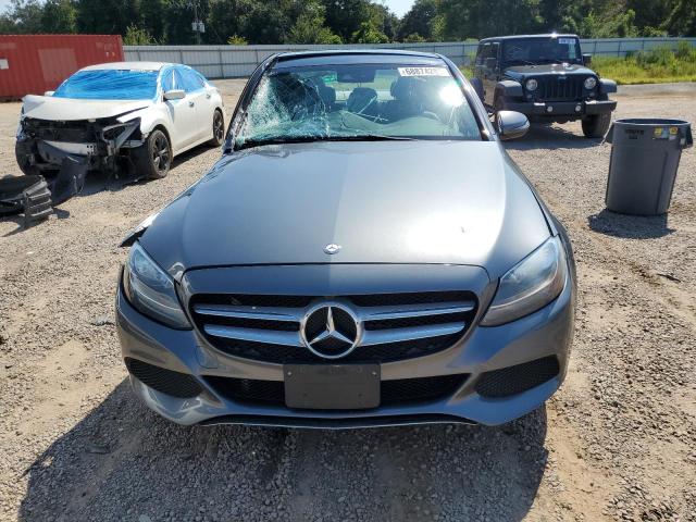 55SWF4KB2HU200310 - 2017 MERCEDES-BENZ C 300 4MATIC GRAY photo 5