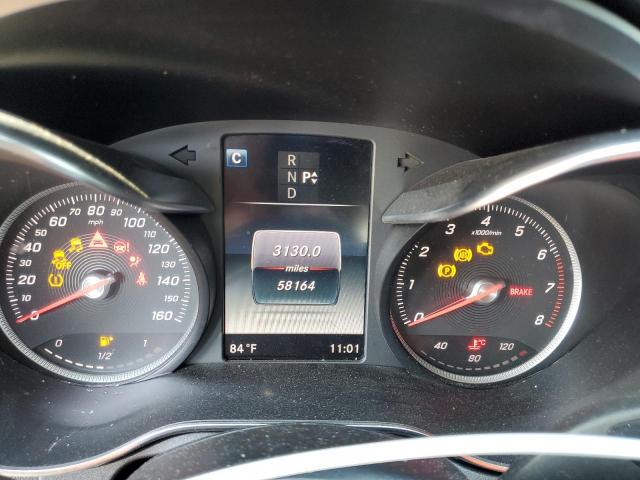 55SWF4KB2HU200310 - 2017 MERCEDES-BENZ C 300 4MATIC GRAY photo 9