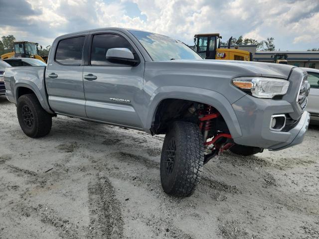 5TFAZ5CN6MX095899 - 2021 TOYOTA TACOMA DOUBLE CAB GRAY photo 4