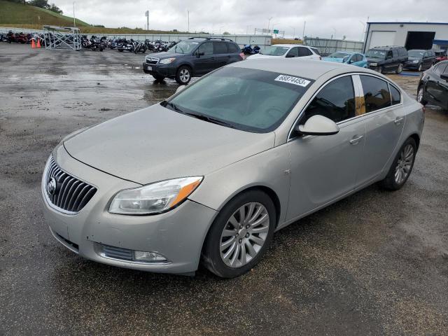 W04GR5EC3B1049804 - 2011 BUICK REGAL CXL TAN photo 1