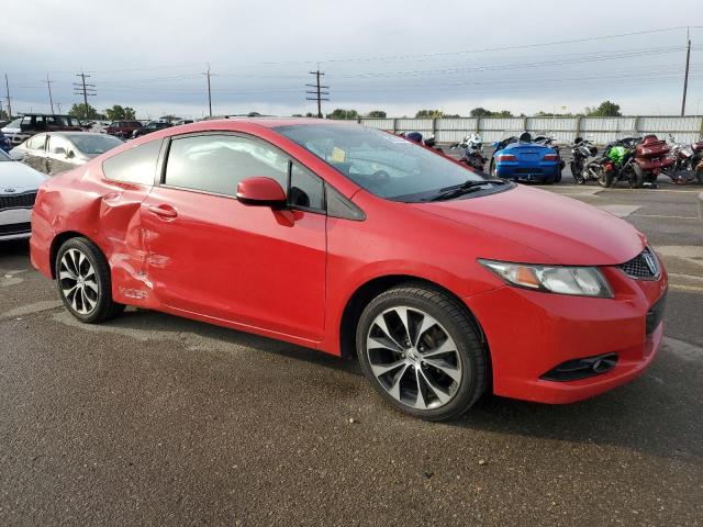 2HGFG4A58DH701105 - 2013 HONDA CIVIC SI RED photo 4