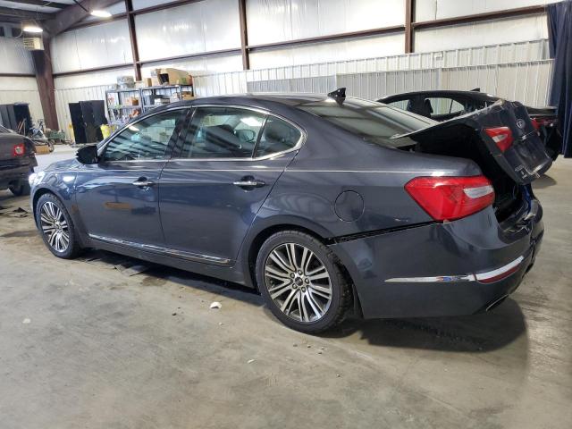 KNALN4D77E5135674 - 2014 KIA CADENZA PREMIUM BLUE photo 2