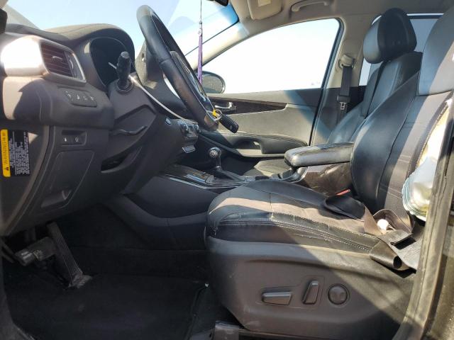5XYPH4A50GG160926 - 2016 KIA SORENTO EX BLACK photo 7