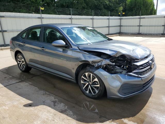 3VW5M7BU1RM090219 - 2024 VOLKSWAGEN JETTA S GRAY photo 4