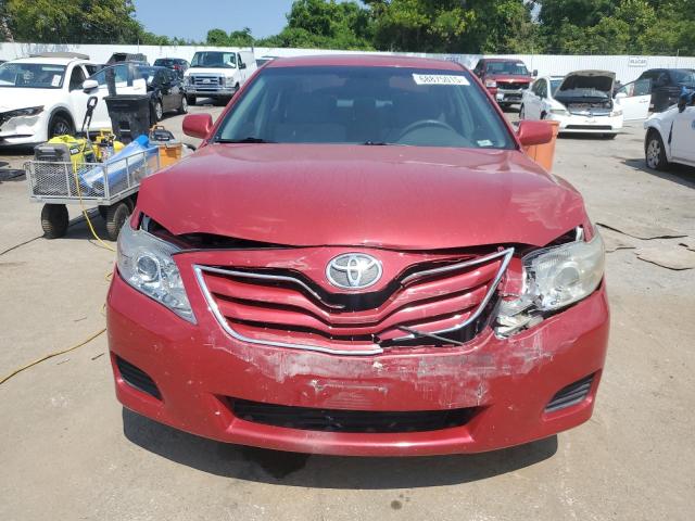 4T1BF3EK7AU512184 - 2010 TOYOTA CAMRY BASE RED photo 5
