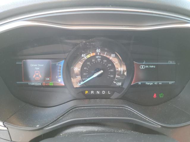 3FA6P0LUXKR222154 - 2019 FORD FUSION SE თეთრი ფოტო 9