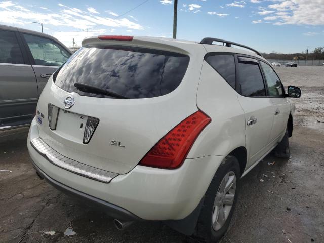 JN8AZ08TX7W525202 - 2007 NISSAN MURANO SL WHITE photo 3