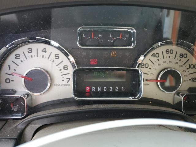 1FMFU16509EB07231 - 2009 FORD EXPEDITION XLT თეთრი ფოტო 9