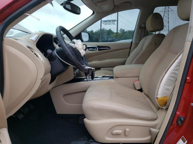 5N1DR2MN2HC627460 - 2017 NISSAN PATHFINDER S BURGUNDY photo 7