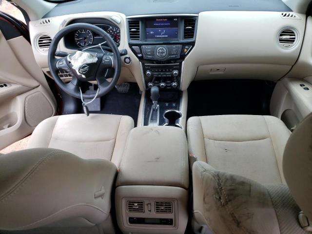 5N1DR2MN2HC627460 - 2017 NISSAN PATHFINDER S BURGUNDY photo 8