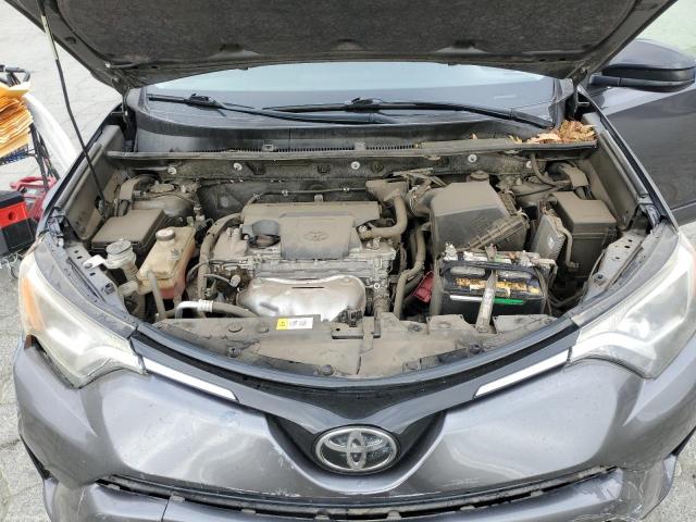 JTMZFREV9JJ724151 - 2018 TOYOTA RAV4 LE Сірий фото 12