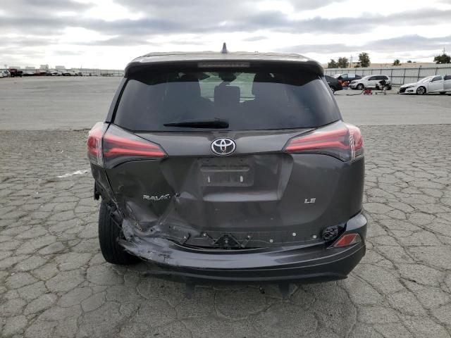 JTMZFREV9JJ724151 - 2018 TOYOTA RAV4 LE Сірий фото 6