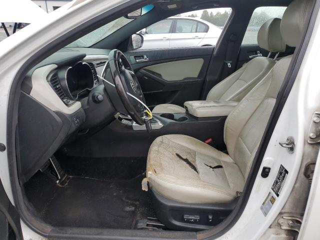 5XXGR4A62DG174400 - 2013 KIA OPTIMA SX თეთრი ფოტო 7