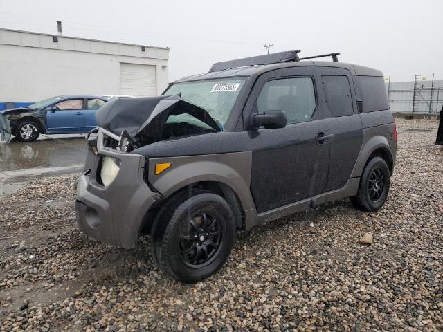 5J6YH28583L017228 - 2003 HONDA ELEMENT EX BLACK photo 1