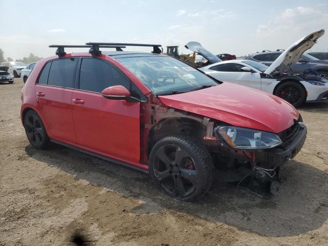 3VW4T7AU2FM032521 - 2015 VOLKSWAGEN GTI RED photo 4