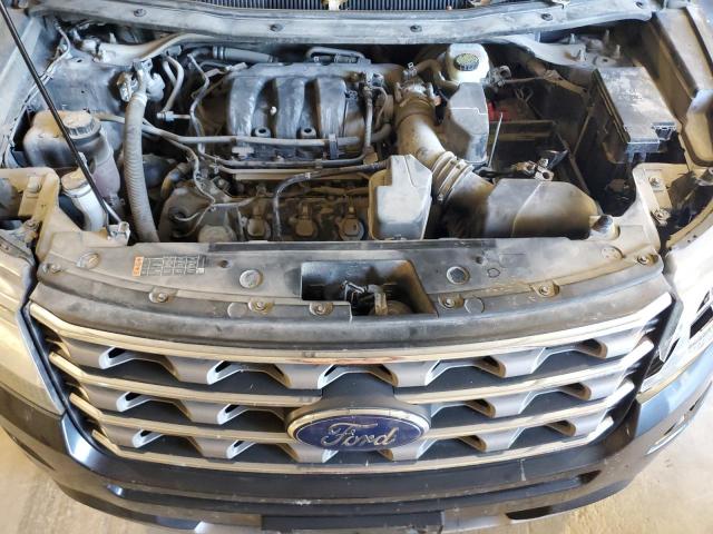 1FM5K7D83HGC46175 - 2017 FORD EXPLORER XLT Siyah fotoğraf 12