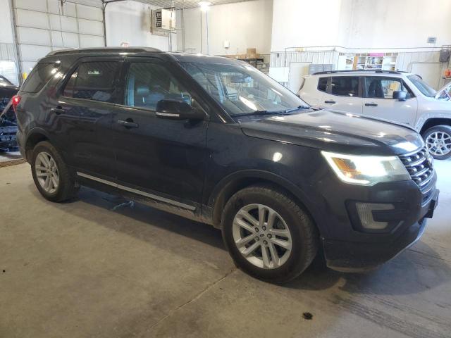 1FM5K7D83HGC46175 - 2017 FORD EXPLORER XLT Siyah fotoğraf 4