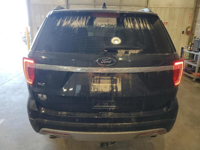 1FM5K7D83HGC46175 - 2017 FORD EXPLORER XLT Siyah fotoğraf 6