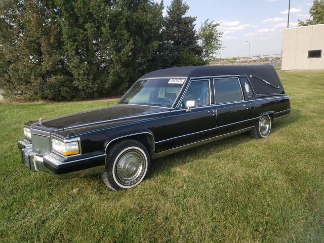 1G6DW54E9NR713312 - 1992 CADILLAC BROUGHAM BLACK photo 1