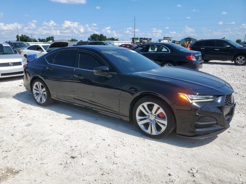 19UUB5F47MA003529 - 2021 ACURA TLX TECHNOLOGY შავი ფოტო 4