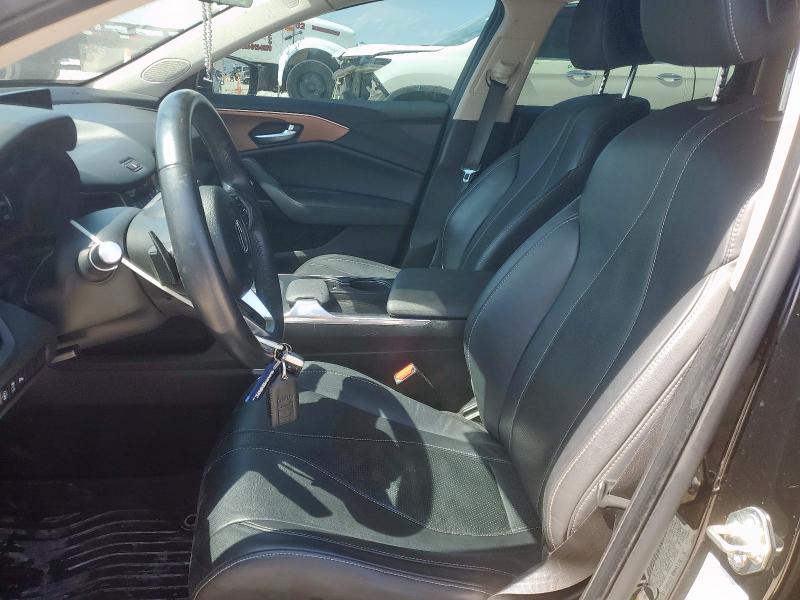 19UUB5F47MA003529 - 2021 ACURA TLX TECHNOLOGY შავი ფოტო 7