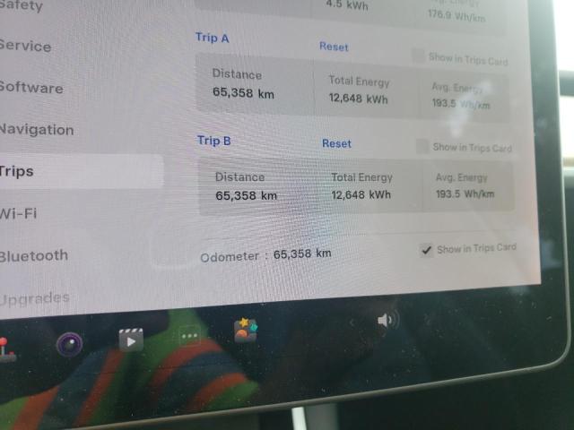 5YJYGDEE7LF025980 - 2020 TESLA MODEL Y 黑色 照片 9