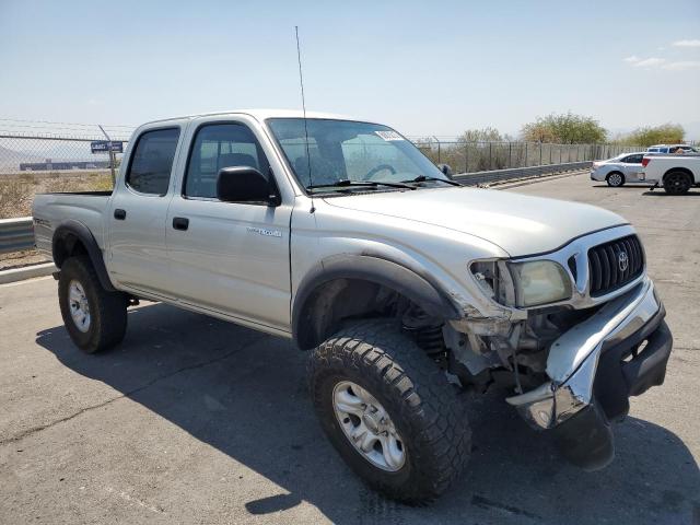 5TEGN92N71Z848357 - 2001 TOYOTA TACOMA DOUBLE CAB PRERUNNER SILVER photo 4