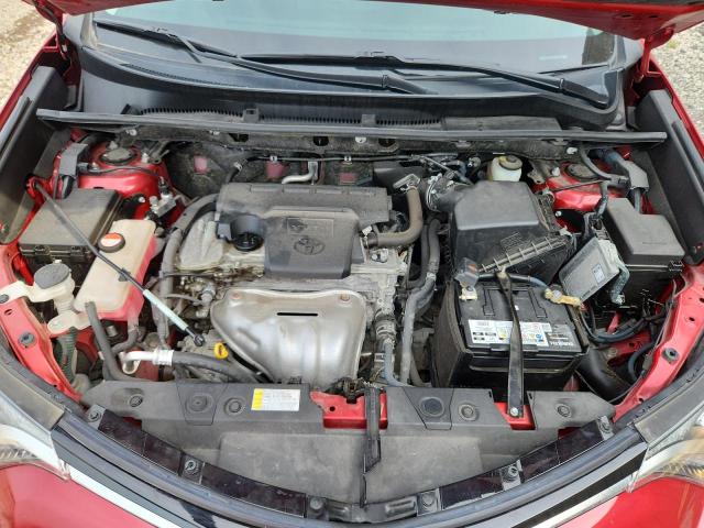 JTMBFREV4GJ084697 - 2016 TOYOTA RAV4 LE RED photo 11