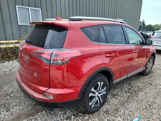 JTMBFREV4GJ084697 - 2016 TOYOTA RAV4 LE RED photo 3