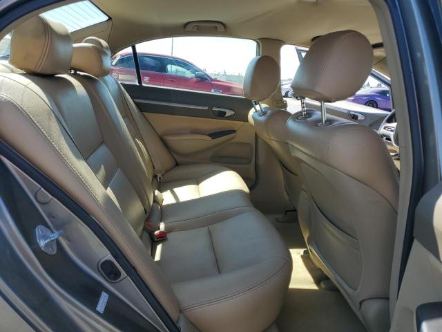 JHMFA36236S020580 - 2006 HONDA CIVIC HYBRID GRAY photo 10