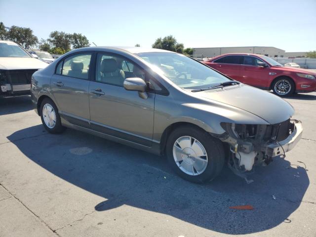 JHMFA36236S020580 - 2006 HONDA CIVIC HYBRID GRAY photo 4