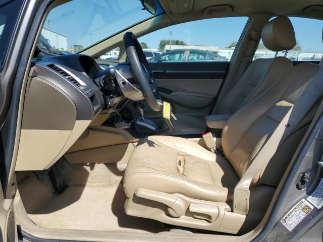 JHMFA36236S020580 - 2006 HONDA CIVIC HYBRID GRAY photo 7