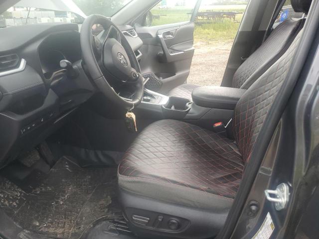 2T3RWRFV4RW216732 - 2024 TOYOTA RAV4 XLE أسود صورة 7