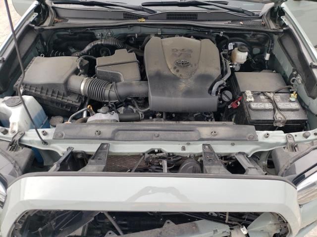 3TMCZ5AN0PM550199 - 2023 TOYOTA TACOMA DOUBLE CAB 绿色 照片 11