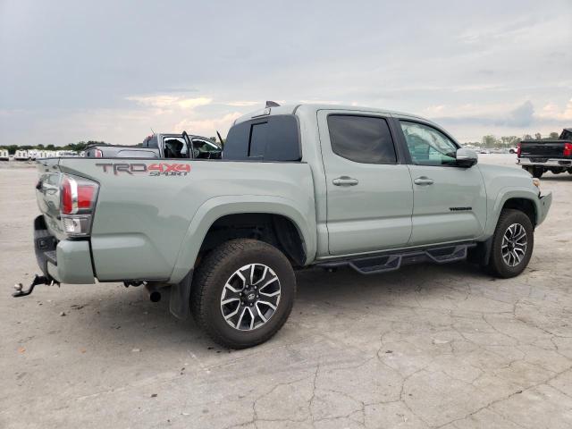 3TMCZ5AN0PM550199 - 2023 TOYOTA TACOMA DOUBLE CAB 绿色 照片 3