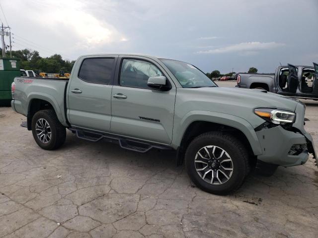 3TMCZ5AN0PM550199 - 2023 TOYOTA TACOMA DOUBLE CAB 绿色 照片 4