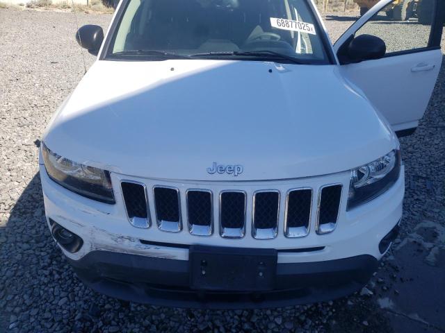 1C4NJDBBXHD143874 - 2017 JEEP COMPASS SPORT 白色 照片 12
