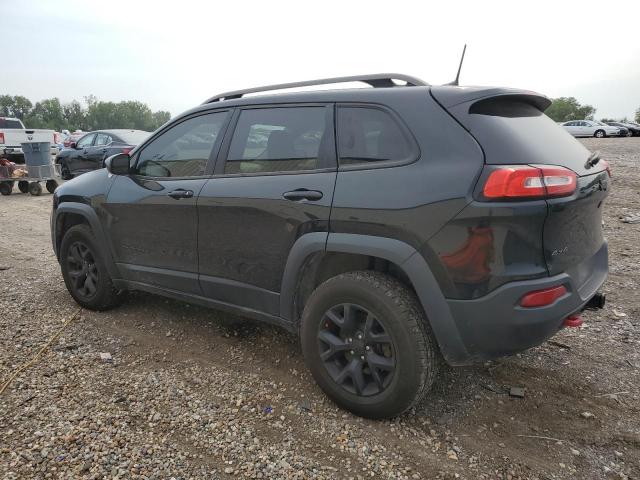 1C4PJMBS5GW278367 - 2016 JEEP CHEROKEE TRAILHAWK BLACK photo 2