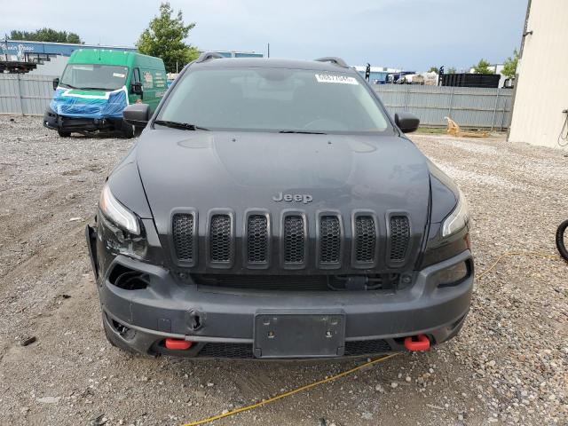 1C4PJMBS5GW278367 - 2016 JEEP CHEROKEE TRAILHAWK BLACK photo 5
